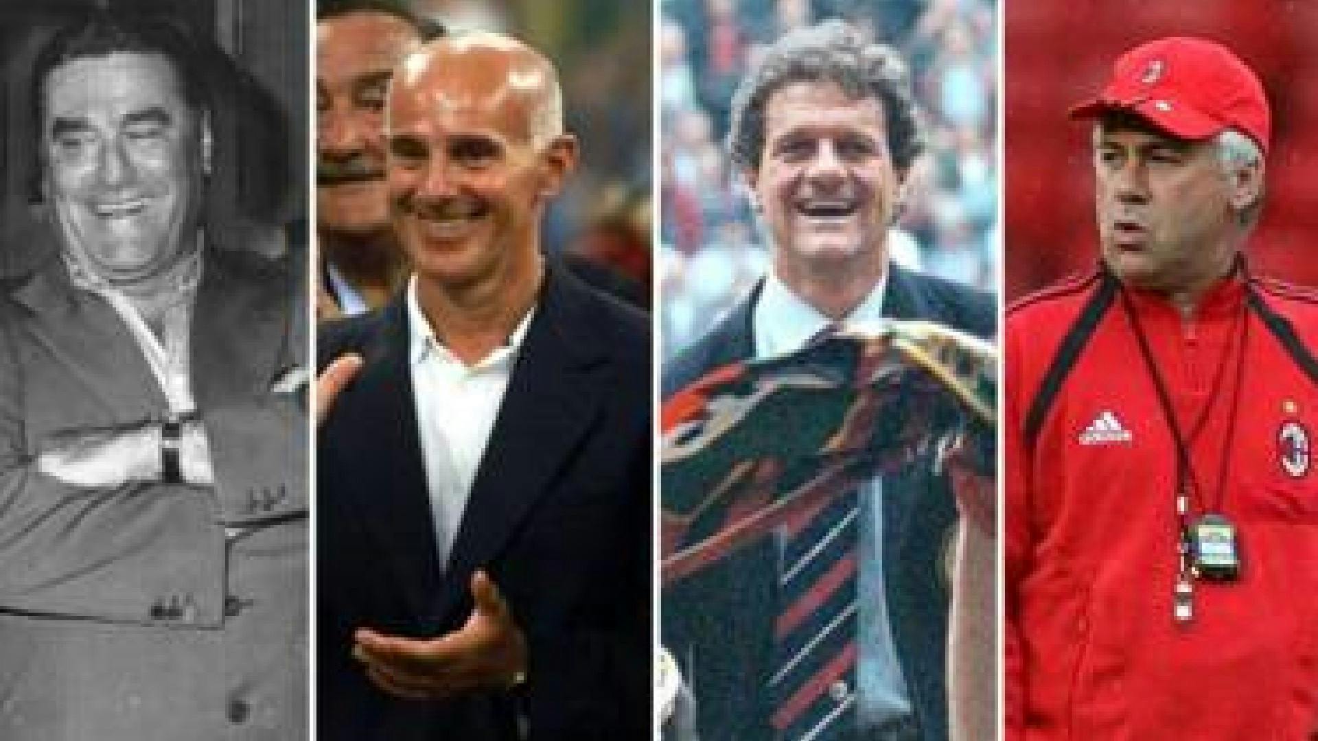 Chi è il miglior allenatore del Milan di tutti i tempi?