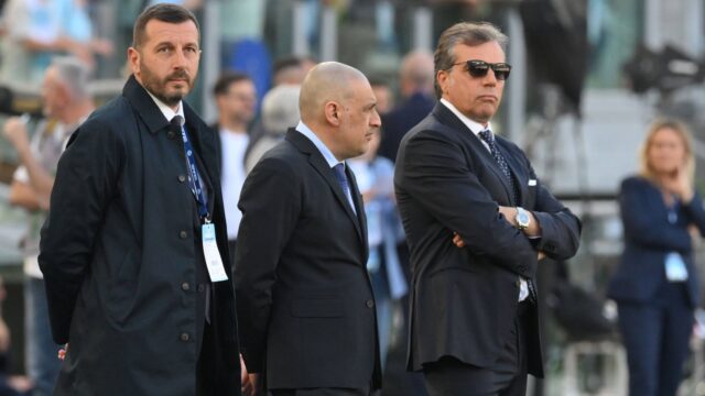 10th may 2025 stadio olimpico rome italy serie a football lazio versus juventus cristiano giuntoli ds of juventus fc actionplus12786165 allshotlivejpg