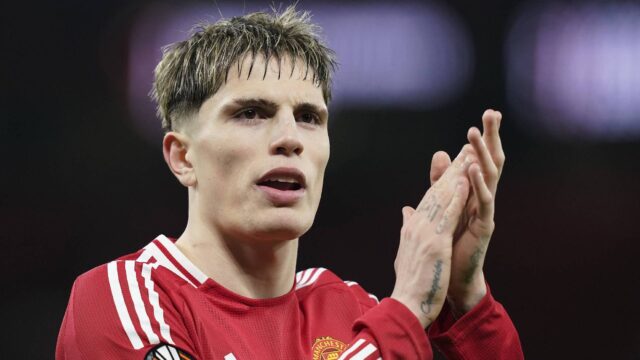 Alejandro Garnacho old trafford