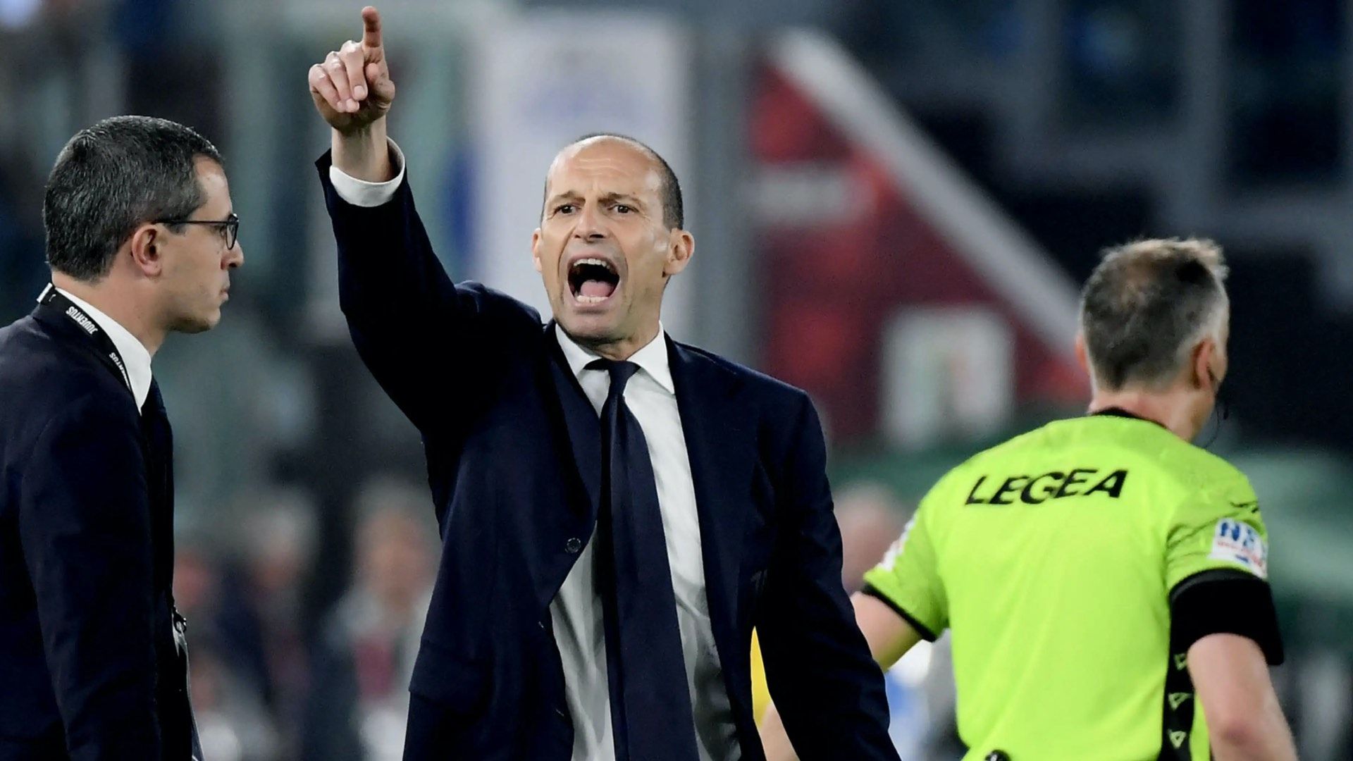 Allegri, allenatore della Juventus