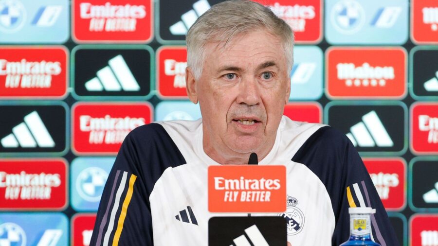 Ancelotti Courtois