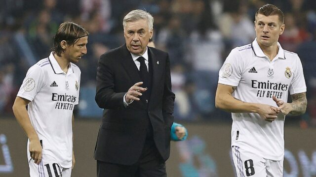 Ancelotti Modric Kroos