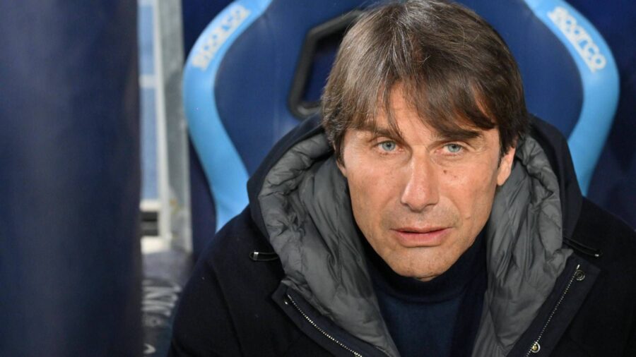 Antonio Conte in conferenza alla vigilia di Monza Napoli