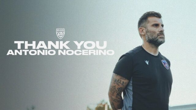 Antonio nocerino esonero miami fc