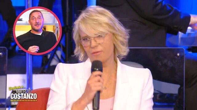 Barzelletta di Totti su Ilary interviene Maria De Filippi