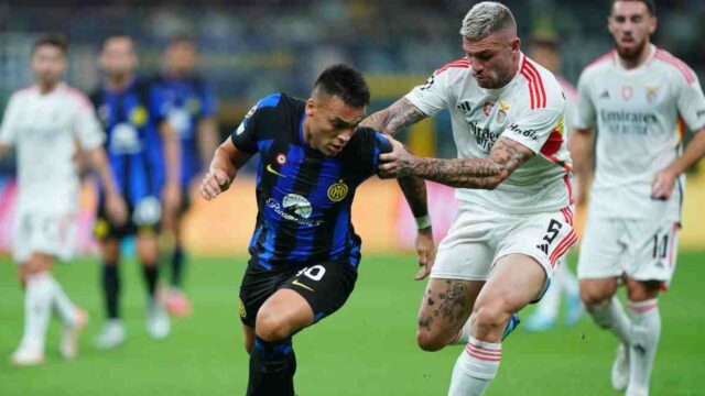 Benfica Inter dove vederla