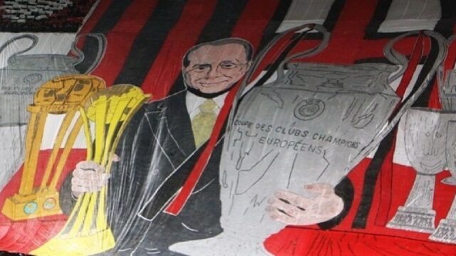 Berlusconi curva sud