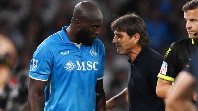 Conte e Lukaku al Napoli