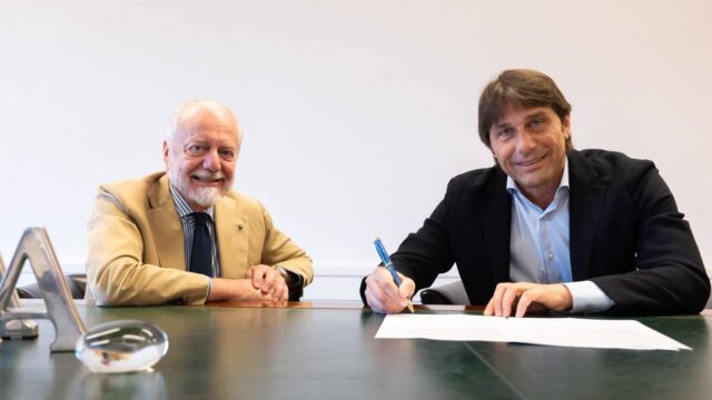 Conte nuovo allenatore del Napoli