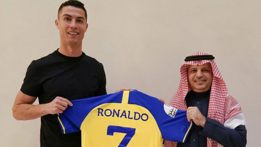 Cristiano Ronaldo e il presidente