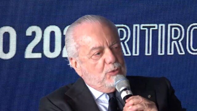 De Laurentiis annuncia la ricostruzione in casa Napoli