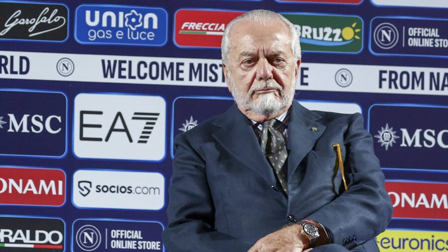 De Laurentiis fa chiarezza sulla questione Di Lorenzo