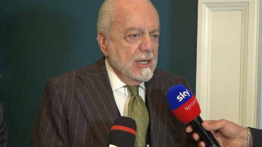 De Laurentiis vieta interviste a Sky Sport