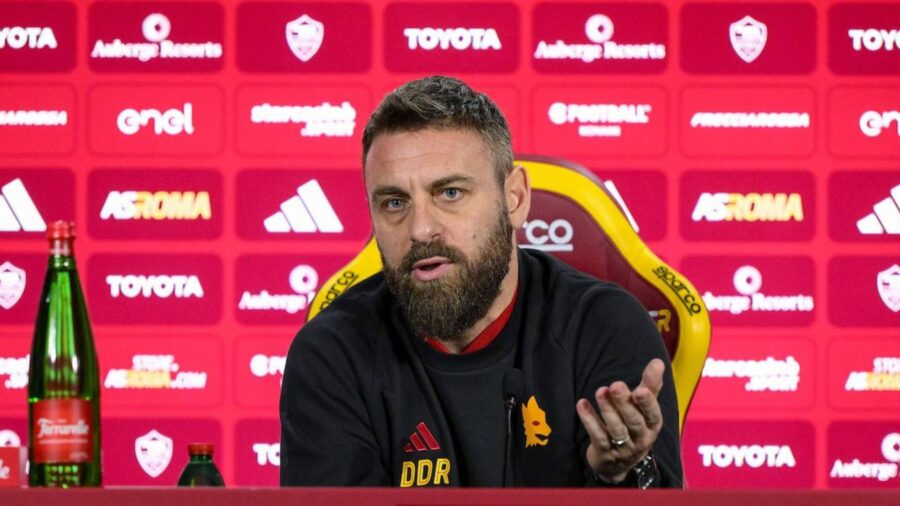 De Rossi risponde a Lotito in conferenza