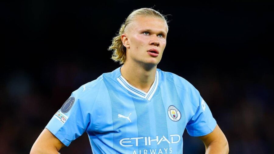 Duro allenamento in montagna per Erling Haaland durante le vacanze