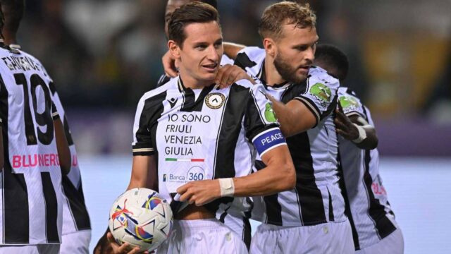 Esultanza Udinese