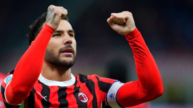 Esultanza di Theo Hernandez