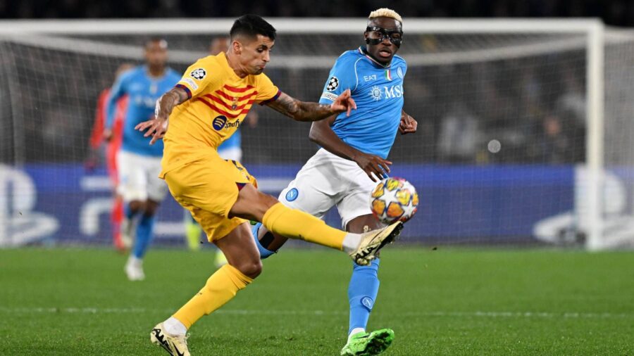 Formazioni Barcellona Napoli