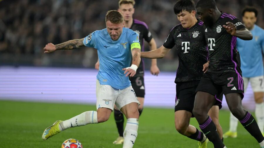 Formazioni Bayern Monaco Lazio