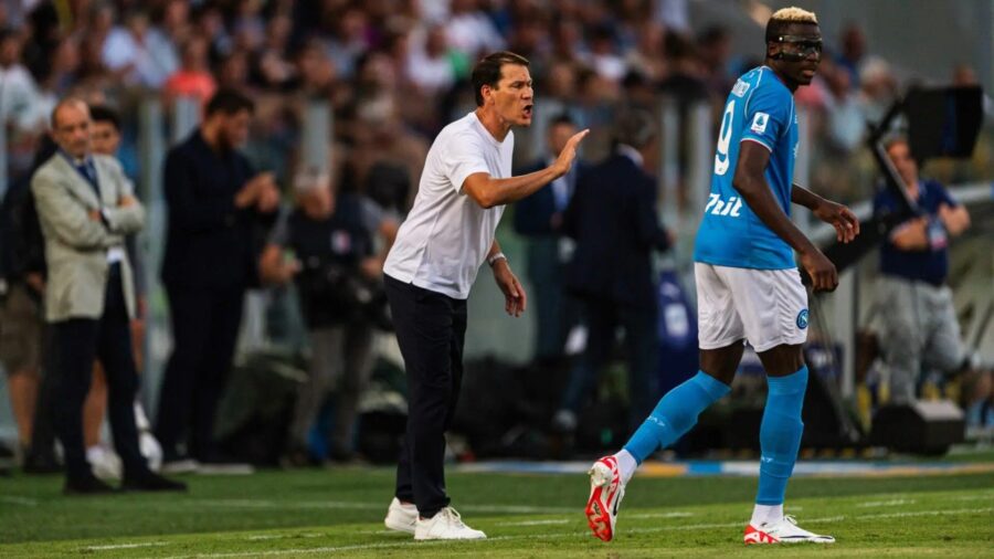 Garcia e Osimhen