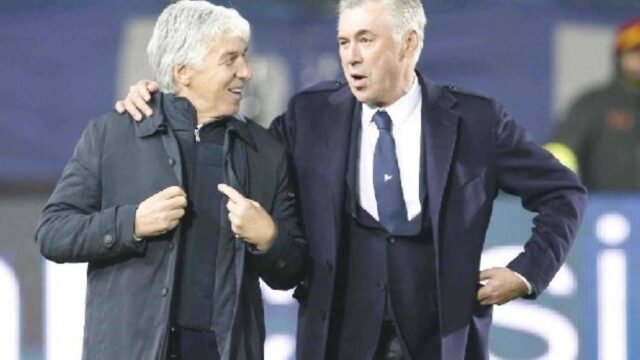 Gasperini e Ancelotti