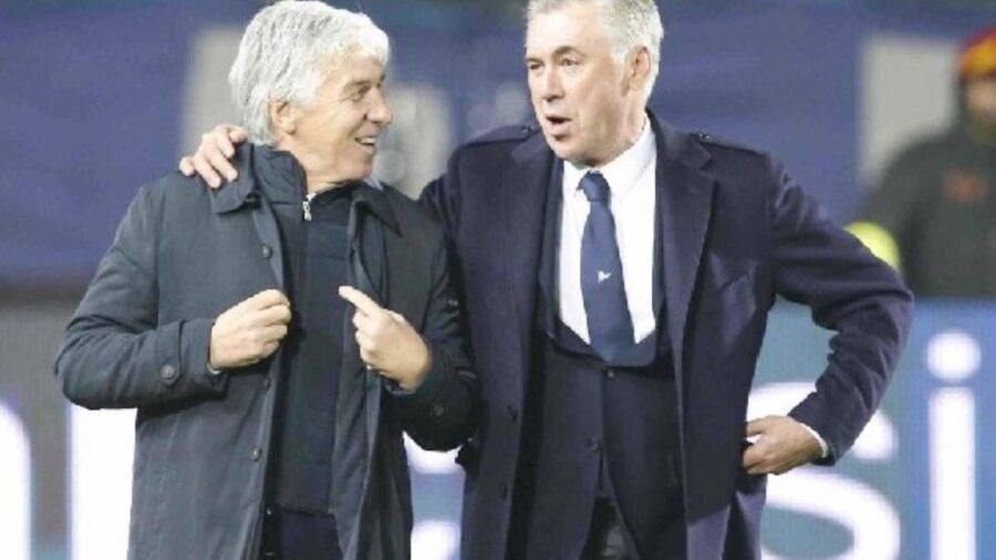 Gasperini e Ancelotti