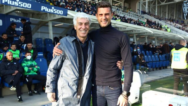 Gasperini e Thiago Motta