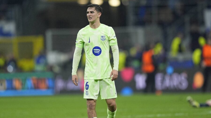 Gavi duro sfogo all indomani dell eliminazione del Barcellona dalla Champions League