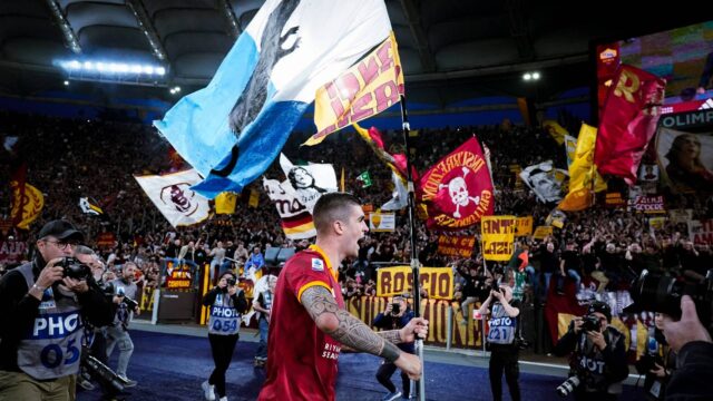 Gianluca Mancini multato per l esultanza post derby