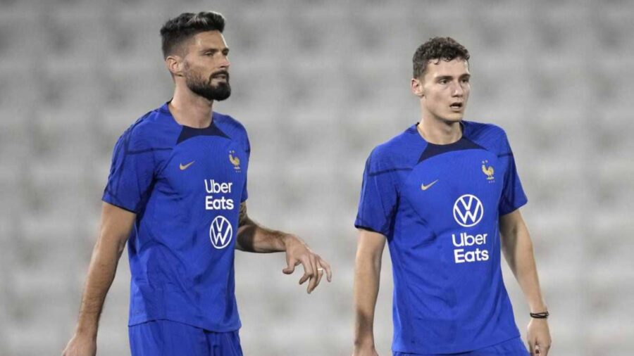 Giroud e Pavard