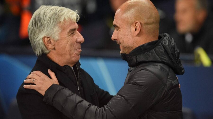 Guardiola elogia Gasperini e l Atalanta