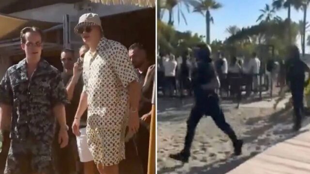 Haaland fermato dalla polizia a Marbella