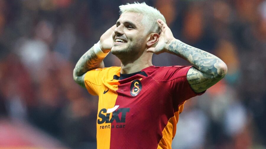 Icardi Galatasaray esultanza