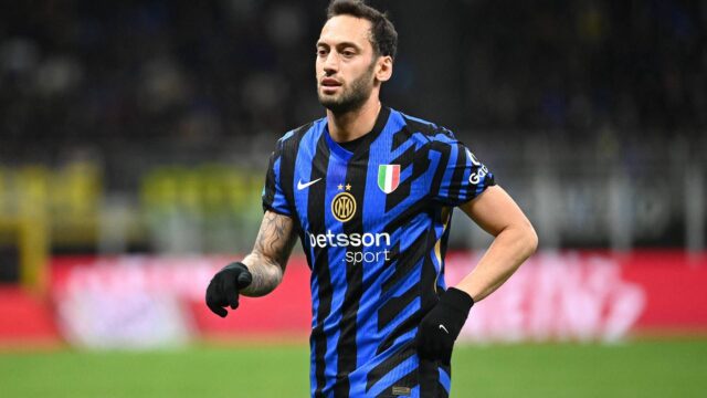 Infortunio Calhanoglu risentimento al soleo della gamba destra