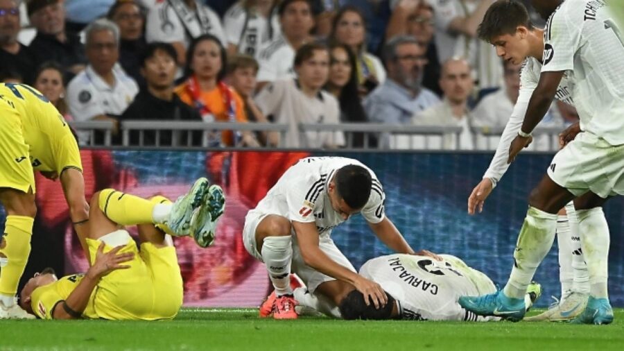 Infortunio Carvajal tempi di recupero