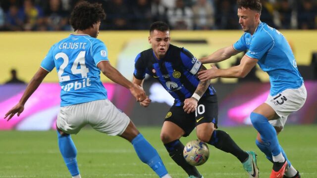Inter Napoli formazioni