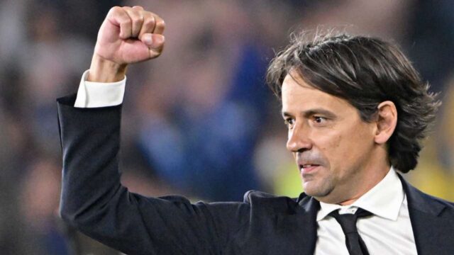 Inzaghi esulta