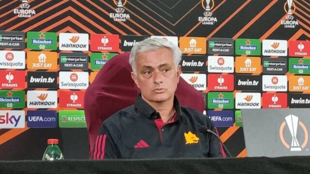 Jose Mourinho conferenza