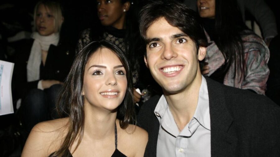 Kaka e Caroline Celico