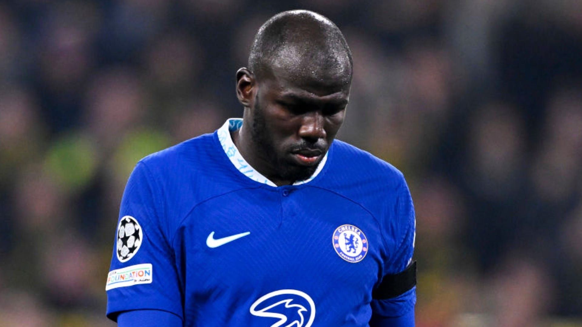 Koulibaly con la maglia del Chelsea