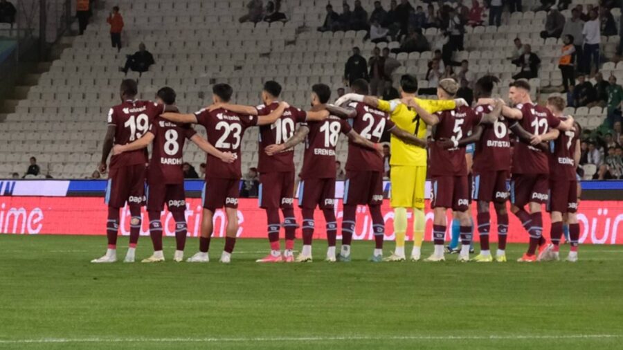 La protesta del Trabzonspor