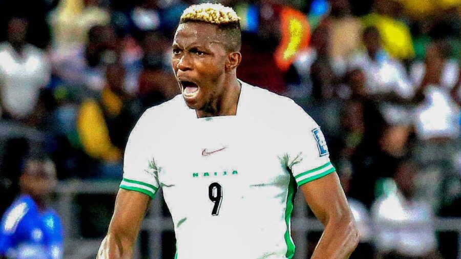 La rabbia di Victor Osimhen dopo il pareggio contro lo Zimbabwe