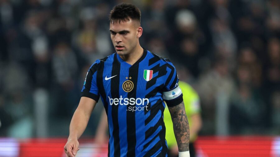 Lautaro Martinez in Juve Inter