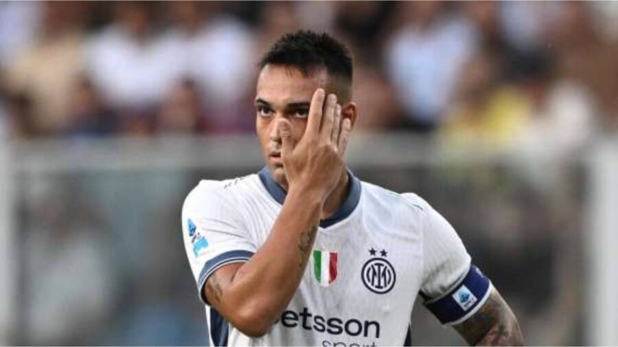 Lautaro Martinez in dubbio contro il Lecce