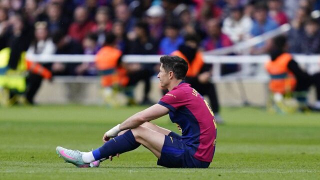 Lewandowski infortunio
