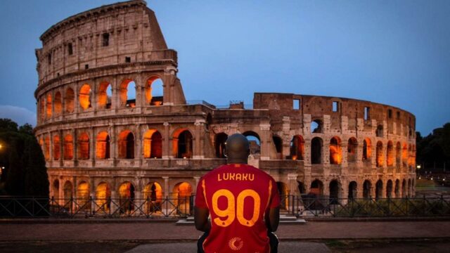 Lukaku Colosseo