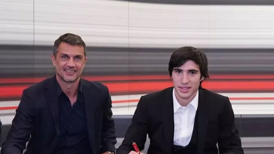 Maldini e Tonali