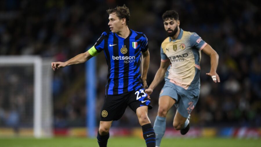 Manchester city inter champions league barella