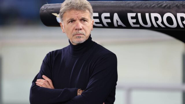 Marco Baroni duro sull arbitraggio nel post partita di Lazio Ludogorets