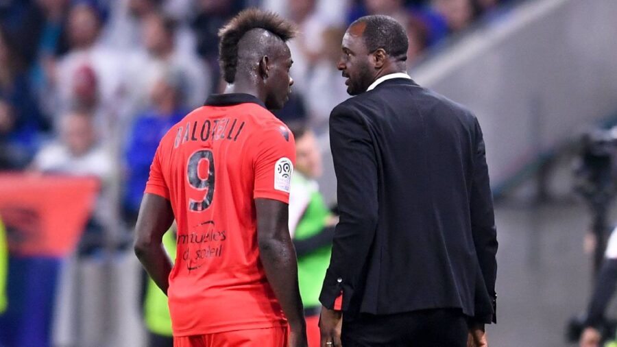 Mario balotelli e patrick vieira nizza